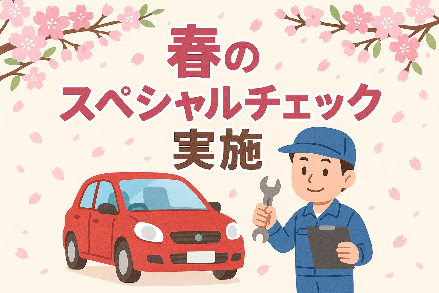 春のスペシャルチェック